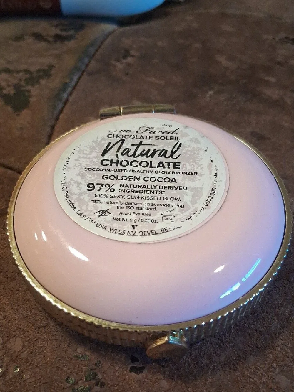 Too Faced Natural Chocolate Bronzer (Golden Cocoa)